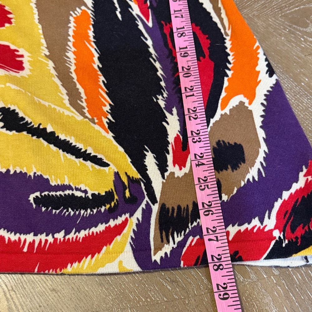BEREK Colorful Abstract Patterned long top - Picture 9 of 9